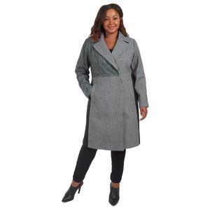 RACHEL Roy women Mixed Print Synthetic Woo MSRP $300 Size S